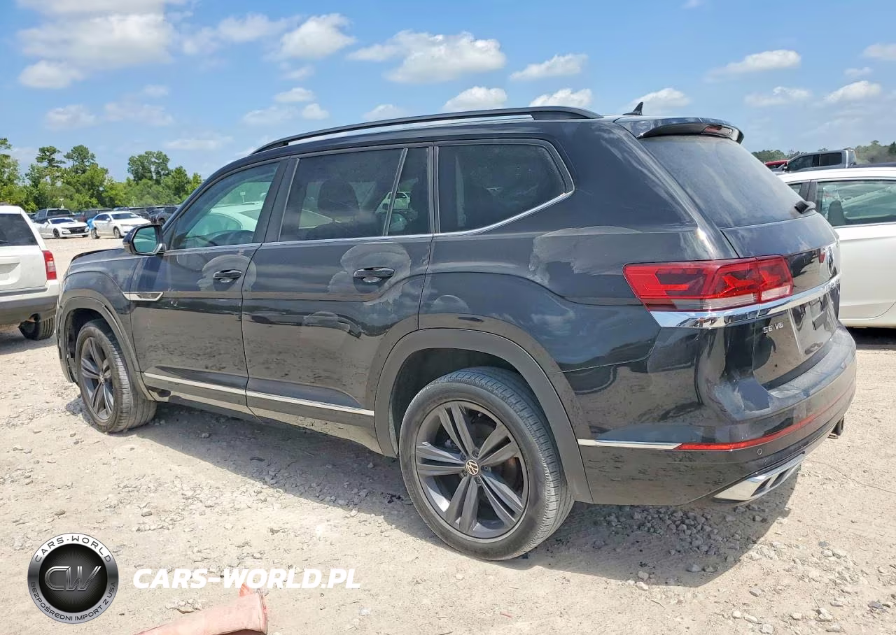 2021 Volkswagen Atlas 3.6L V6 Se W-Technology R-Line VIN:1V2MR2CA0MC525862 - 2