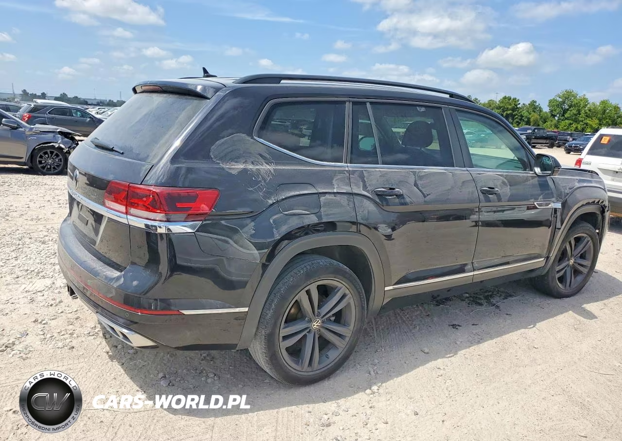 2021 Volkswagen Atlas 3.6L V6 Se W-Technology R-Line VIN:1V2MR2CA0MC525862 - 3