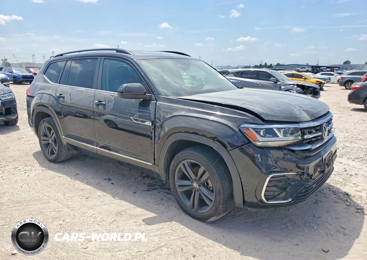 2021 Volkswagen Atlas 3.6L V6 Se W-Technology R-Line VIN:1V2MR2CA0MC525862 - 4