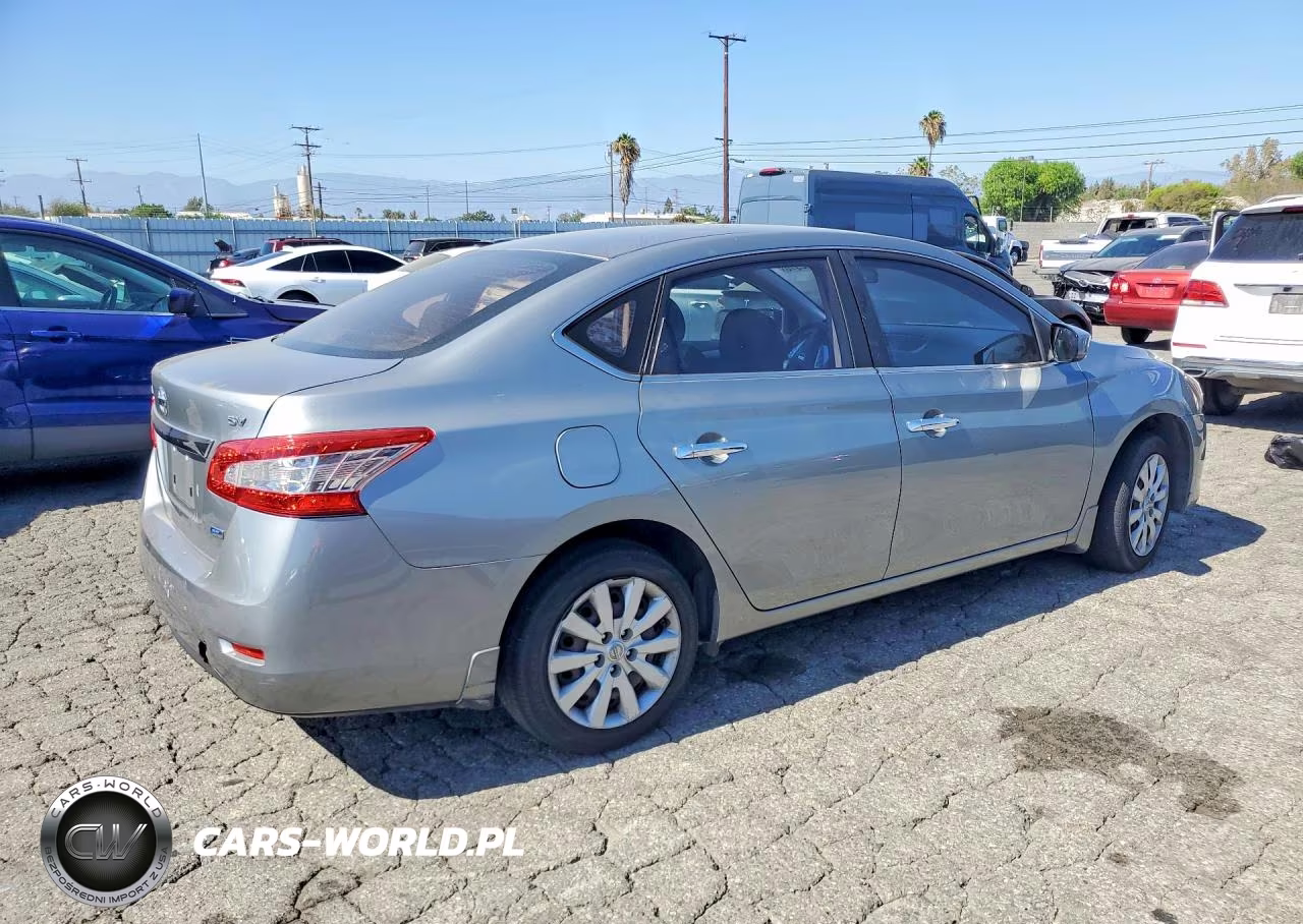 2014 Nissan Sentra Sv VIN:3N1AB7AP6EL686481 - 3