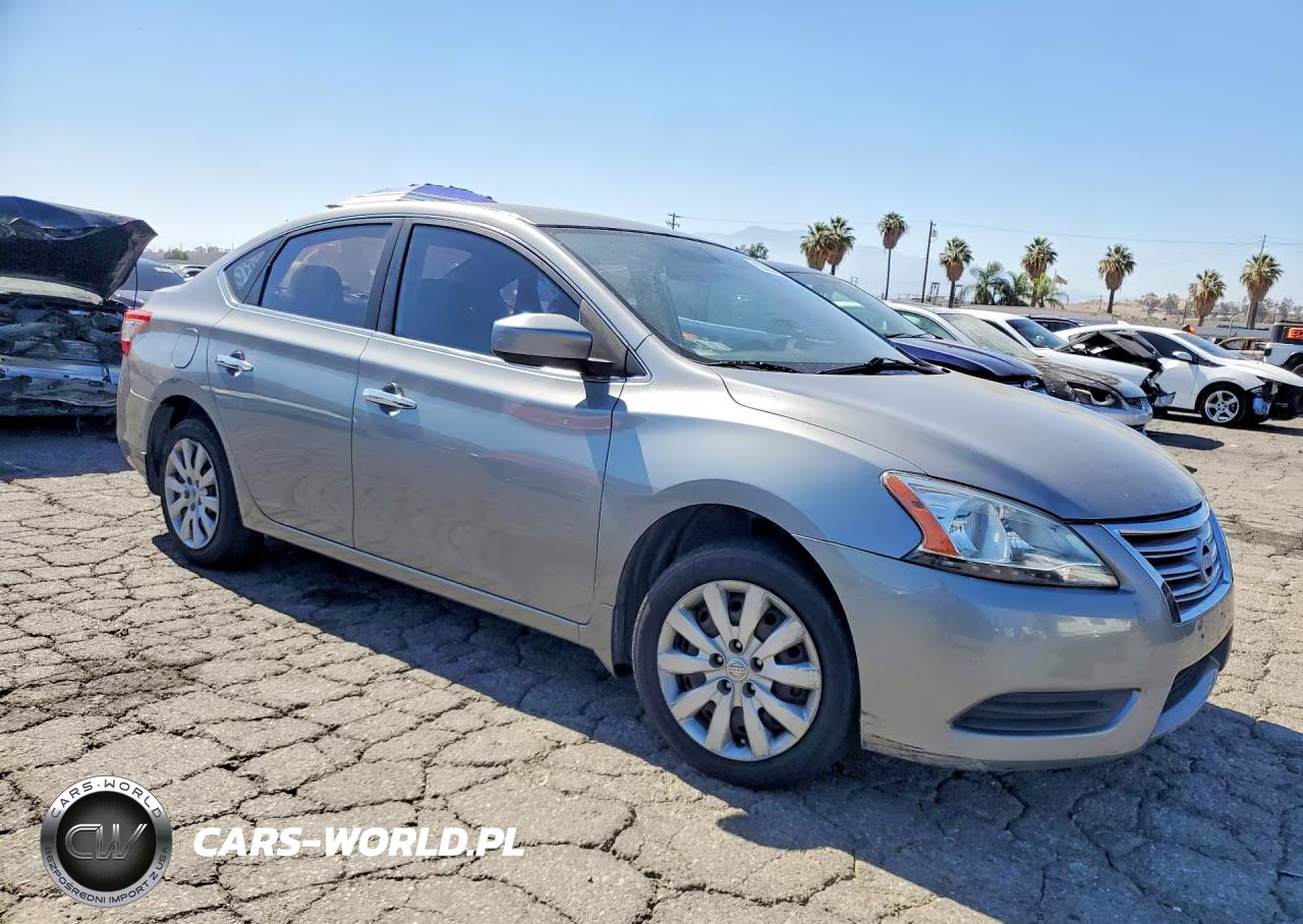 2014 Nissan Sentra Sv VIN:3N1AB7AP6EL686481 - 4