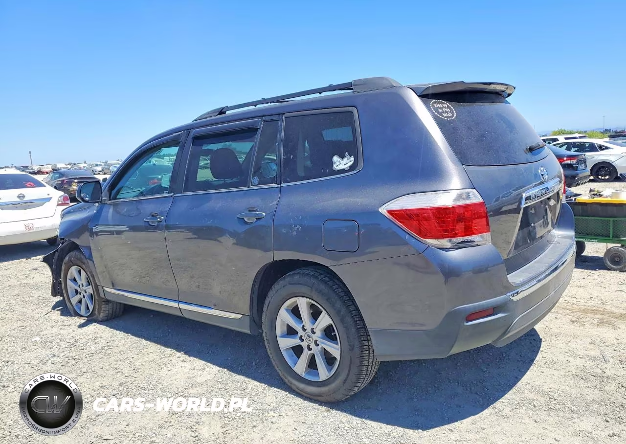 2013 Toyota Highlander Base VIN:5TDZA3EH6DS037352 - 2