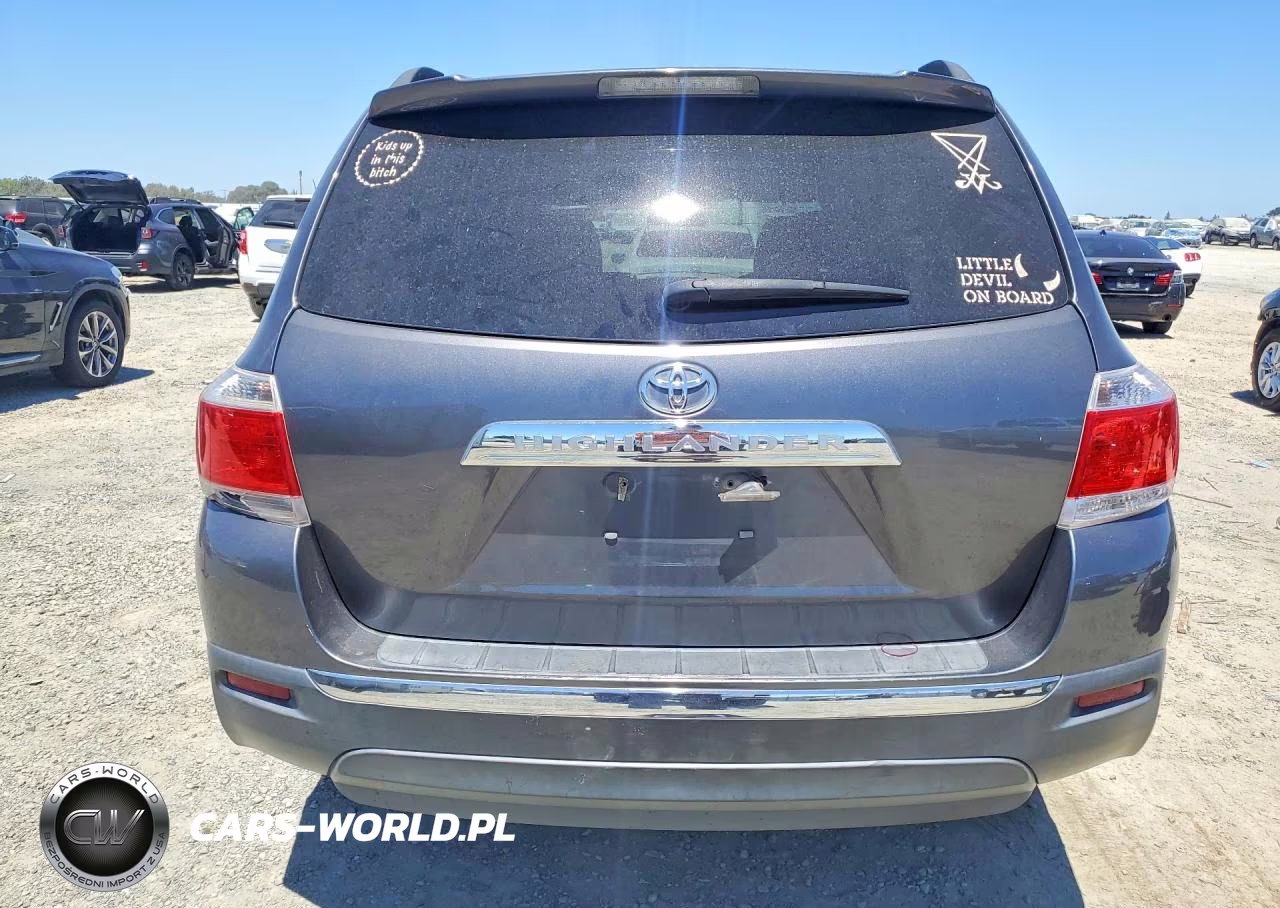 2013 Toyota Highlander Base VIN:5TDZA3EH6DS037352 - 6