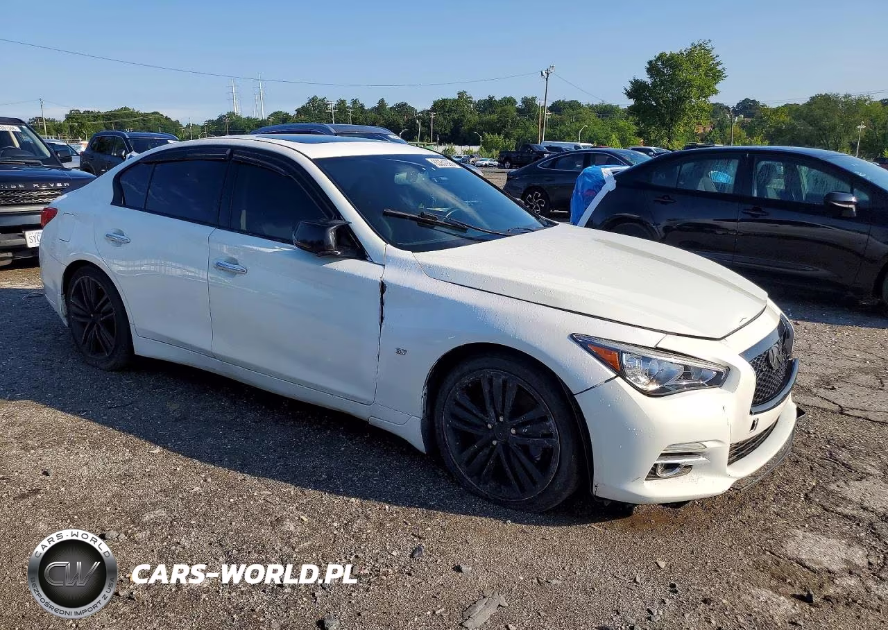 2015 Infiniti Q50 Sport VIN:JN1BV7AR8FM417046 - 4