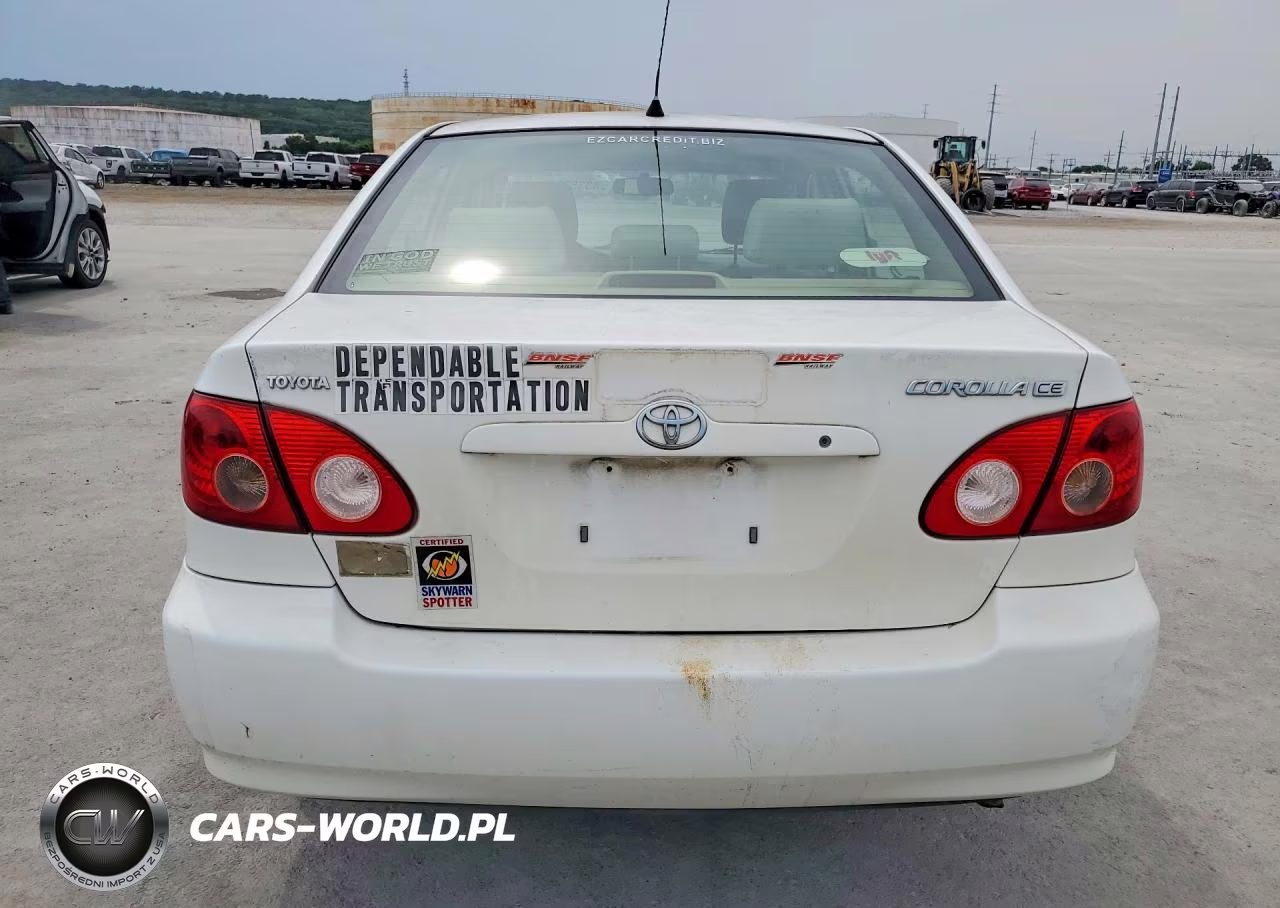 2007 Toyota Corolla Ce VIN:JTDBR32E570122629 - 6
