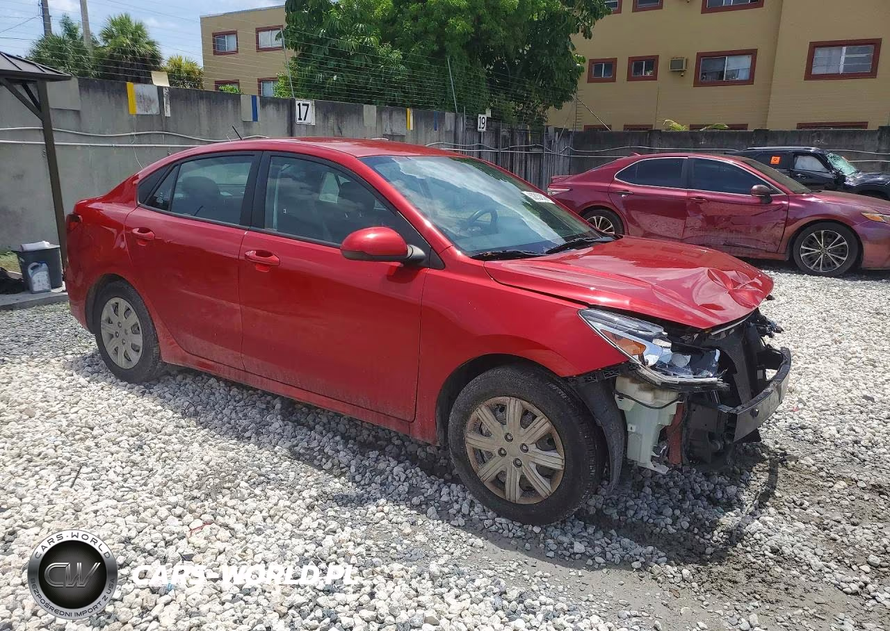 2021 Kia Rio S VIN:3KPA24AD9ME426273 - 4