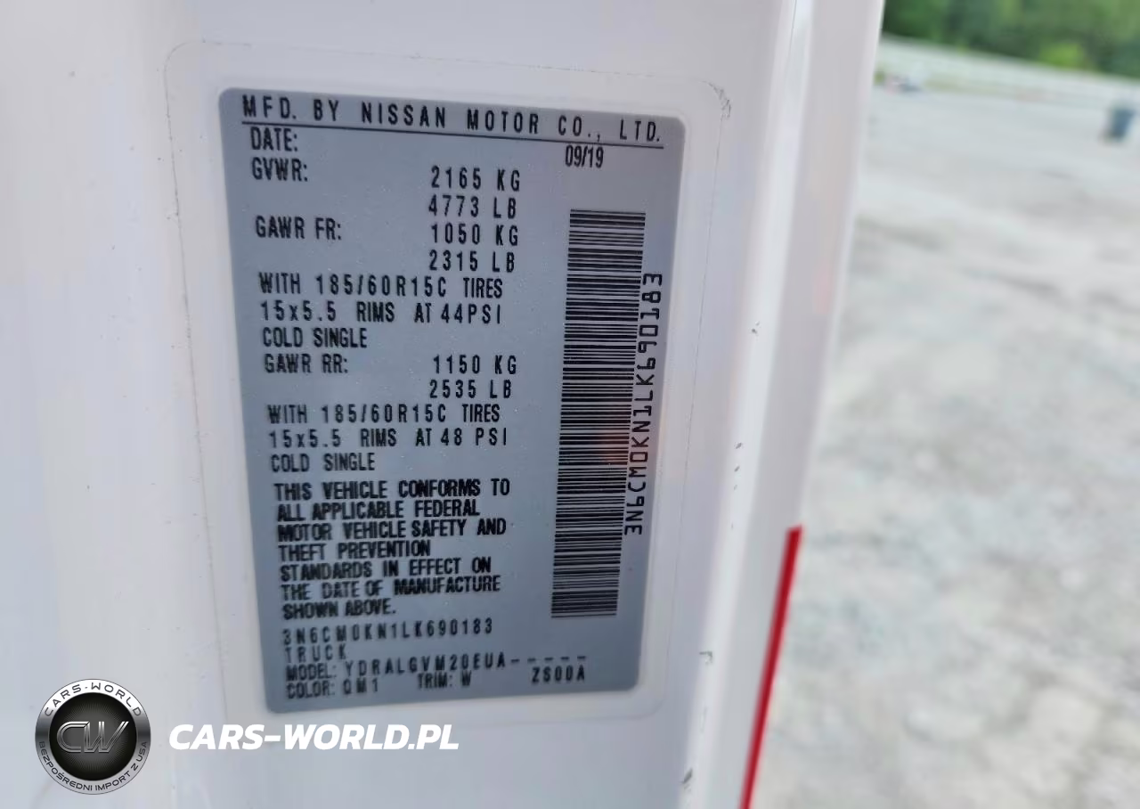 2020 Nissan Nv200 Sv VIN:3N6CM0KN1LK690183 - 13