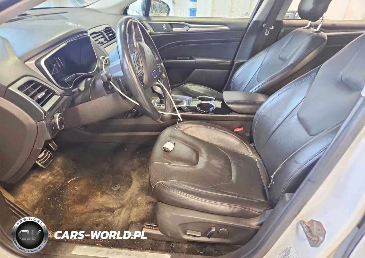2014 Ford Fusion Titanium VIN:3FA6P0D93ER106292 - 7
