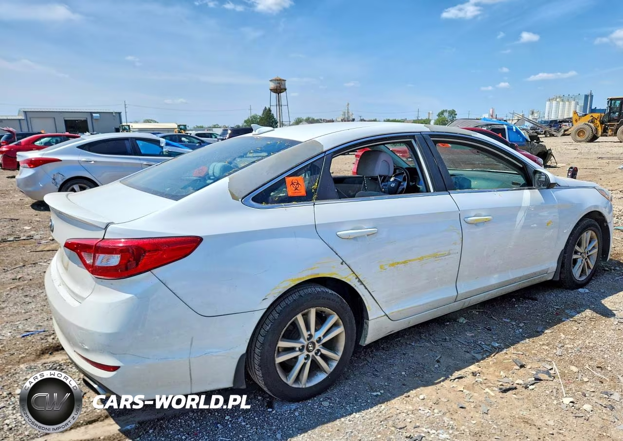 2017 Hyundai Sonata Se VIN:5NPE24AF6HH558993 - 3