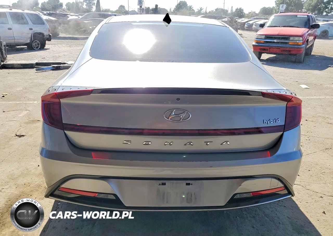 2021 Hyundai Sonata Hybrid Sel VIN:KMHL34JJXMA018570 - 6