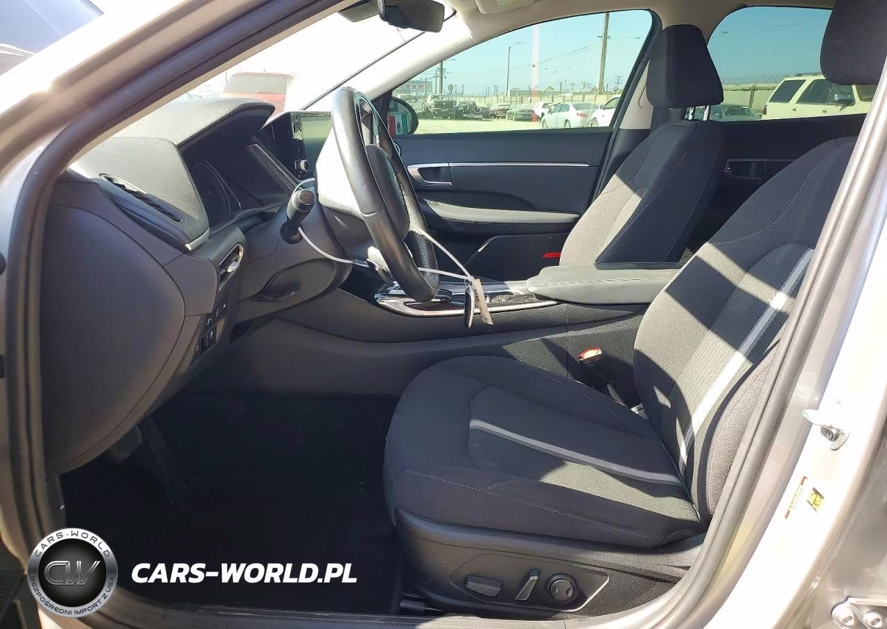 2021 Hyundai Sonata Hybrid Sel VIN:KMHL34JJXMA018570 - 7