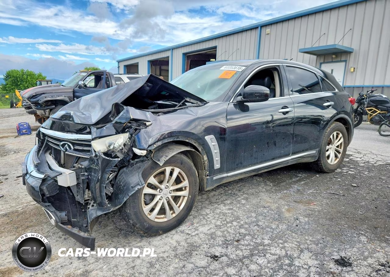 2012 Infiniti Fx35 Base VIN:JN8AS1MUXCM120245 - 1