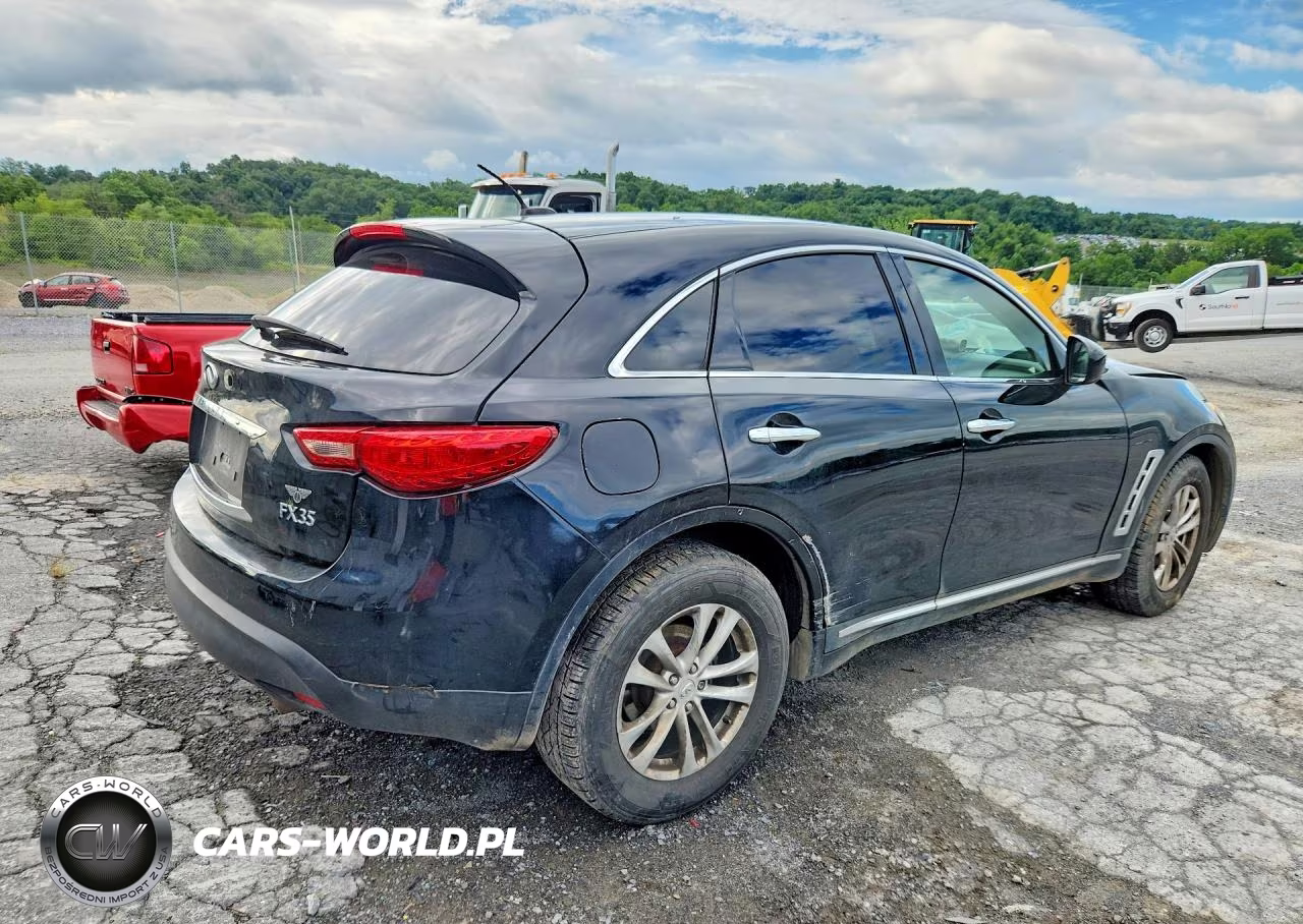 2012 Infiniti Fx35 Base VIN:JN8AS1MUXCM120245 - 3