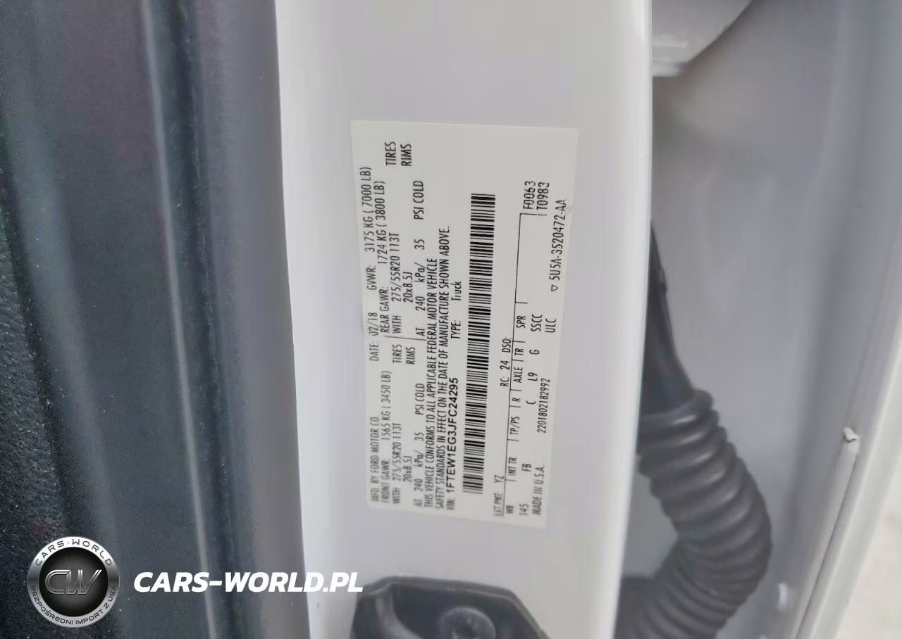 2018 Ford F150 Supercrew VIN:1FTEW1EG3JFC24295 - 13
