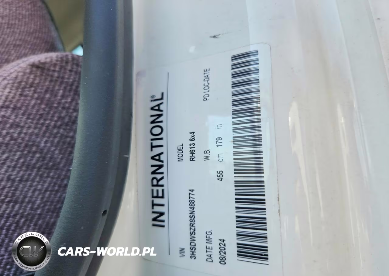 2025 International Rh613 Truck Cab And Chassis VIN:3HSDWSZR8SN488774 - 11