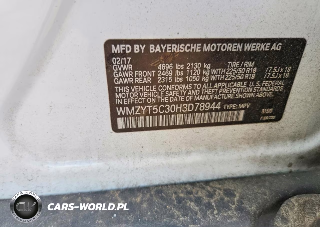 2017 Mini Cooper S Countryman All4 VIN:WMZYT5C30H3D78944 - 12