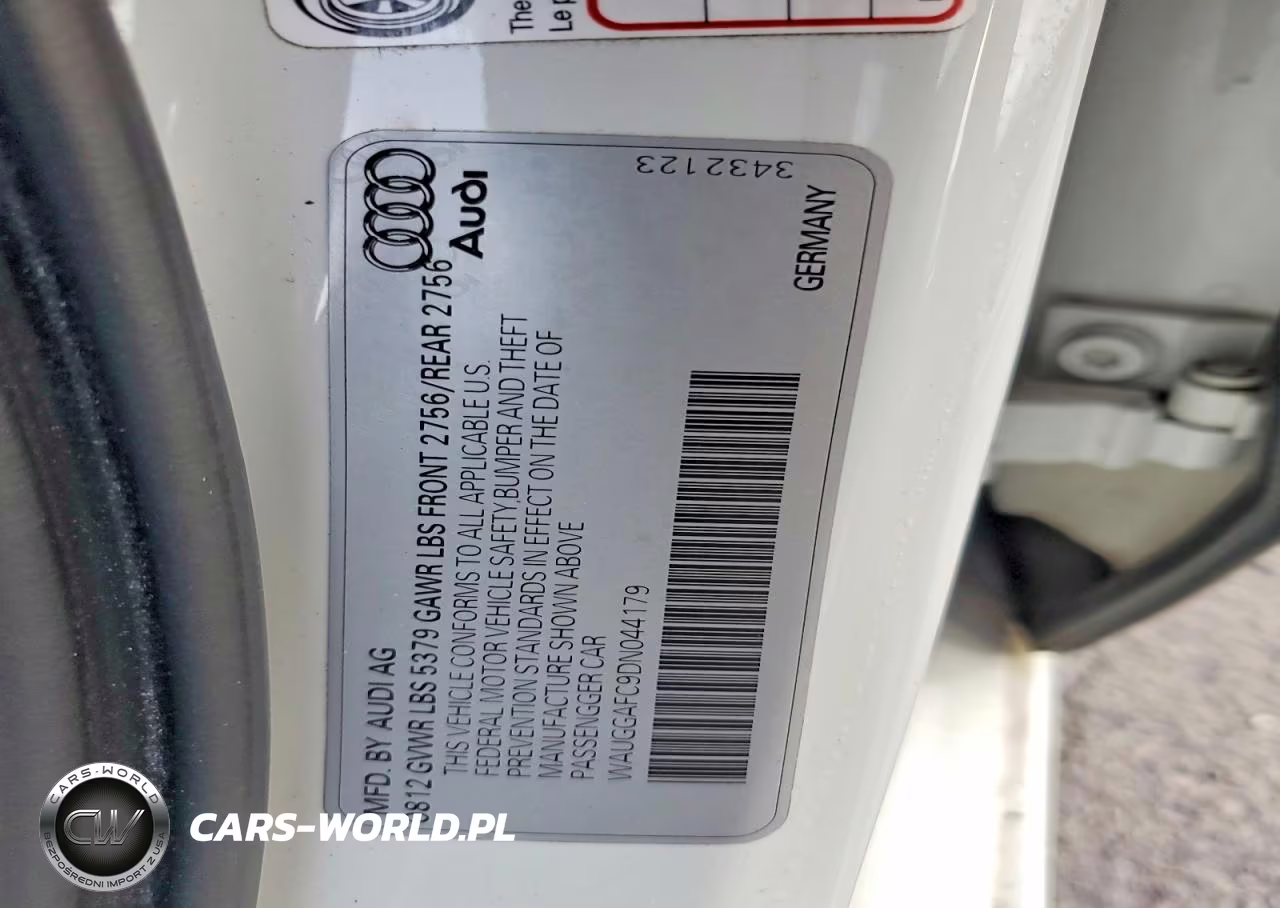 2013 Audi A6 Premium Plus VIN:WAUGGAFC9DN044179 - 12