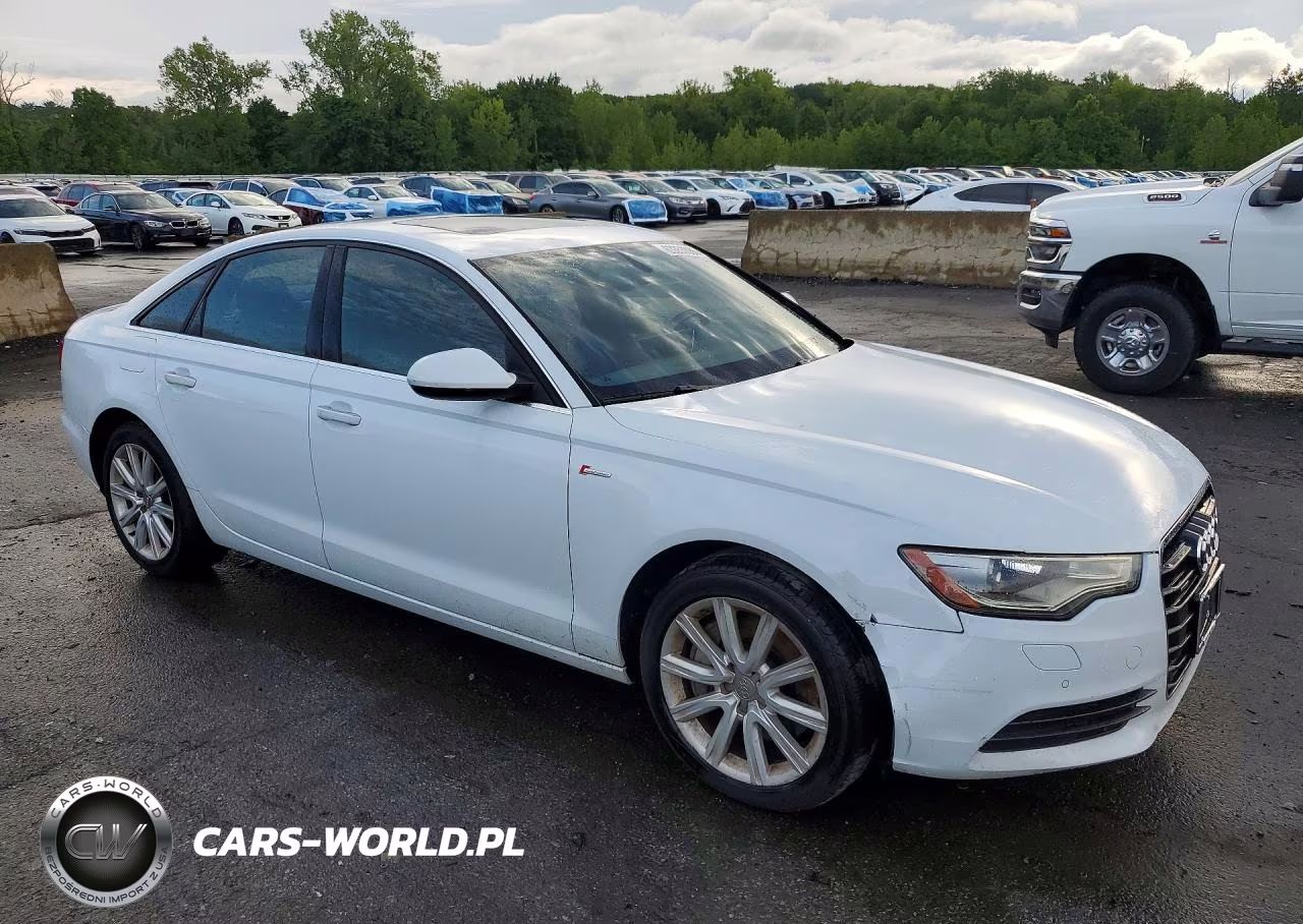 2013 Audi A6 Premium Plus VIN:WAUGGAFC9DN044179 - 4