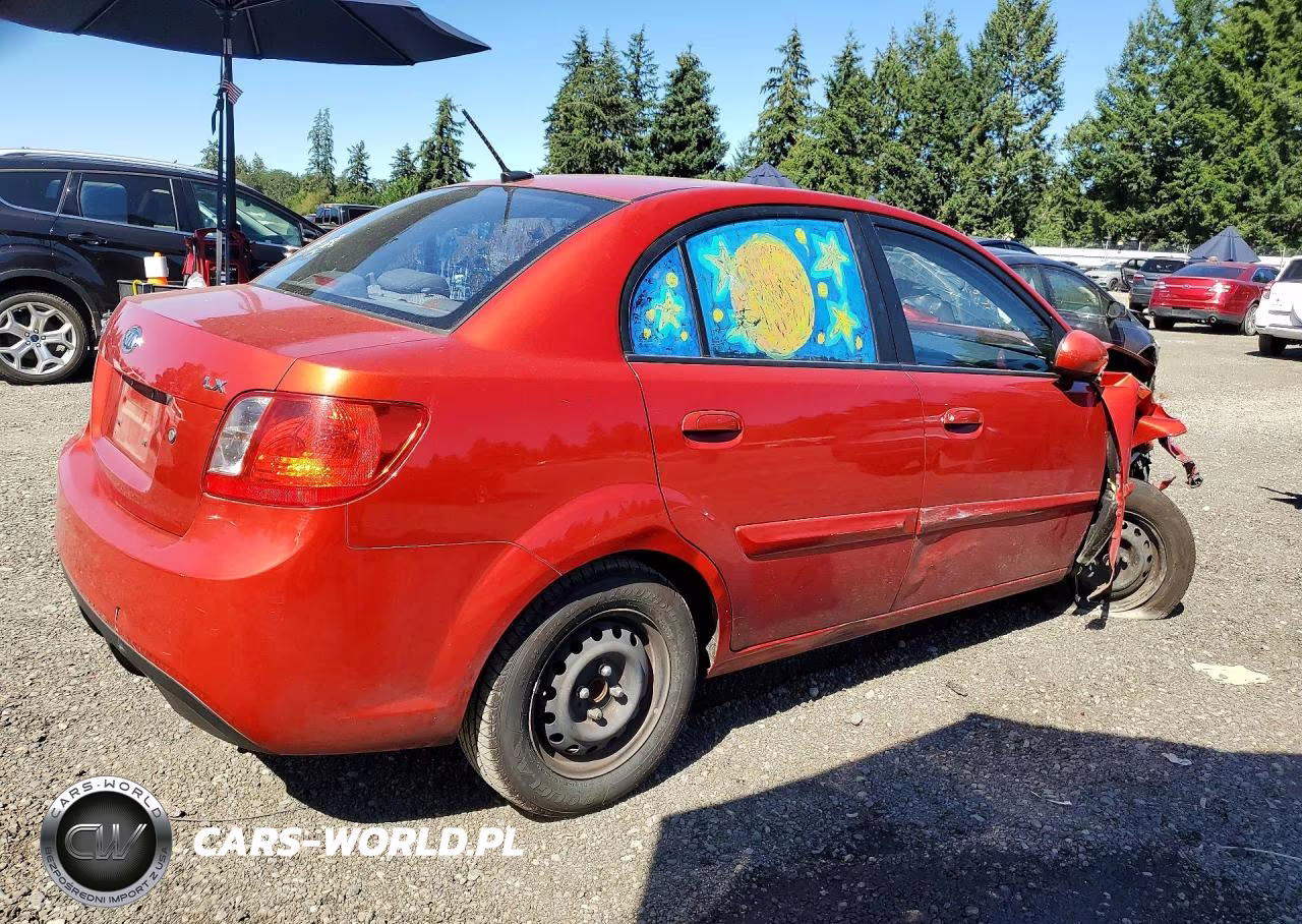 2011 Kia Rio Lx VIN:KNADH4A3XB6848894 - 3