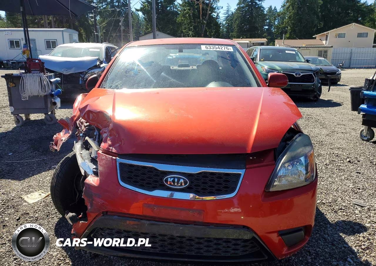2011 Kia Rio Lx VIN:KNADH4A3XB6848894 - 5