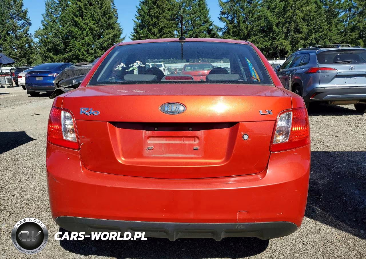 2011 Kia Rio Lx VIN:KNADH4A3XB6848894 - 6