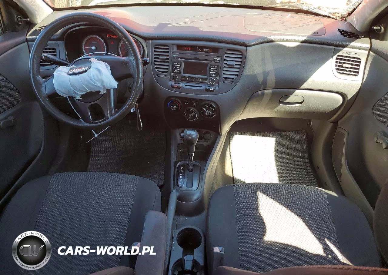 2011 Kia Rio Lx VIN:KNADH4A3XB6848894 - 8