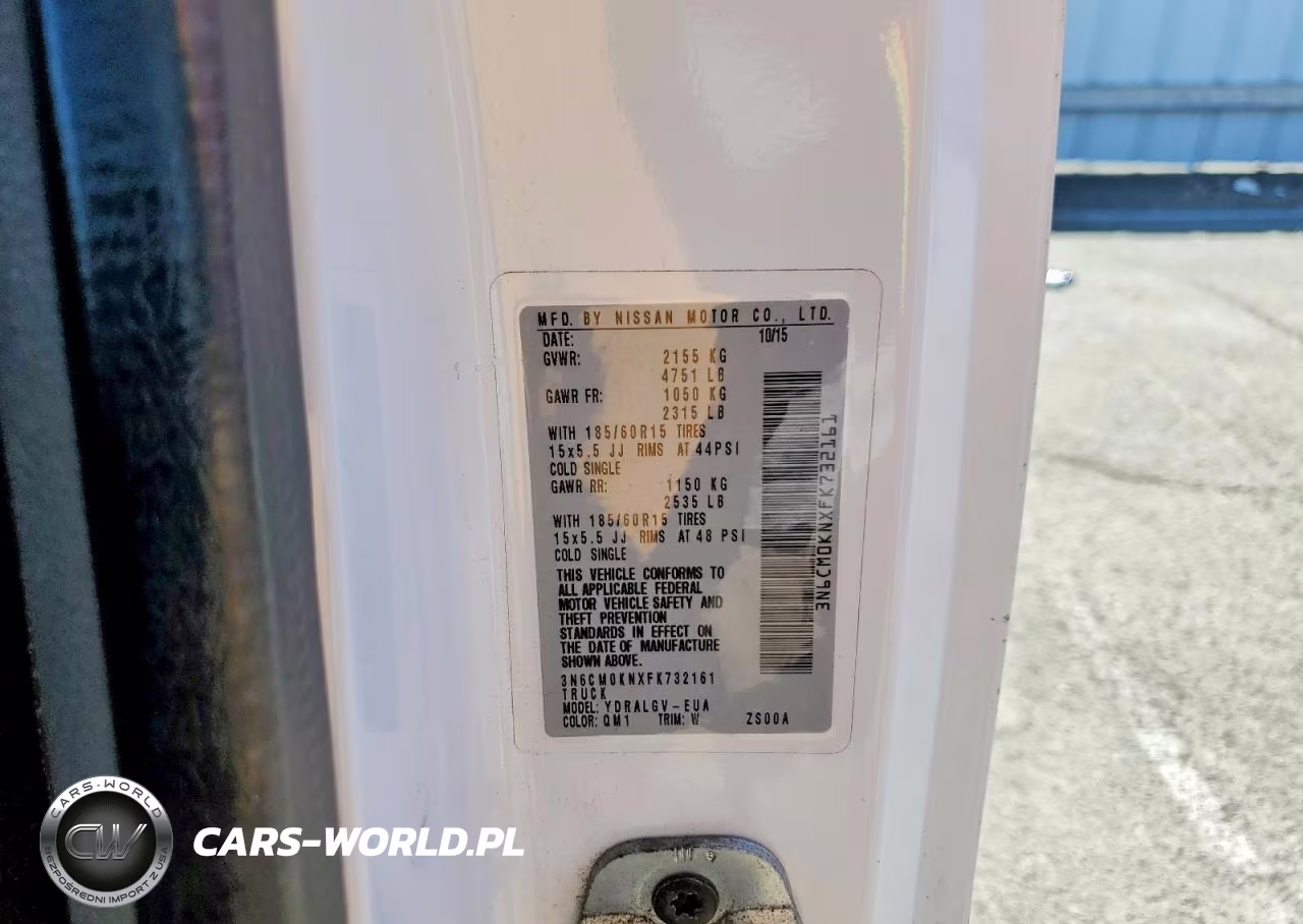 2015 Nissan Nv200 Sv VIN:3N6CM0KNXFK732161 - 13