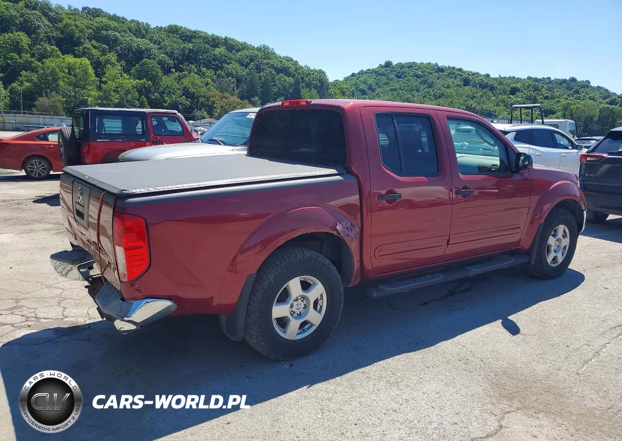 2008 Nissan Frontier Se V6 VIN:1N6AD07W18C412499 - 3