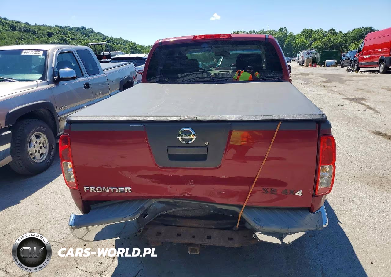2008 Nissan Frontier Se V6 VIN:1N6AD07W18C412499 - 6