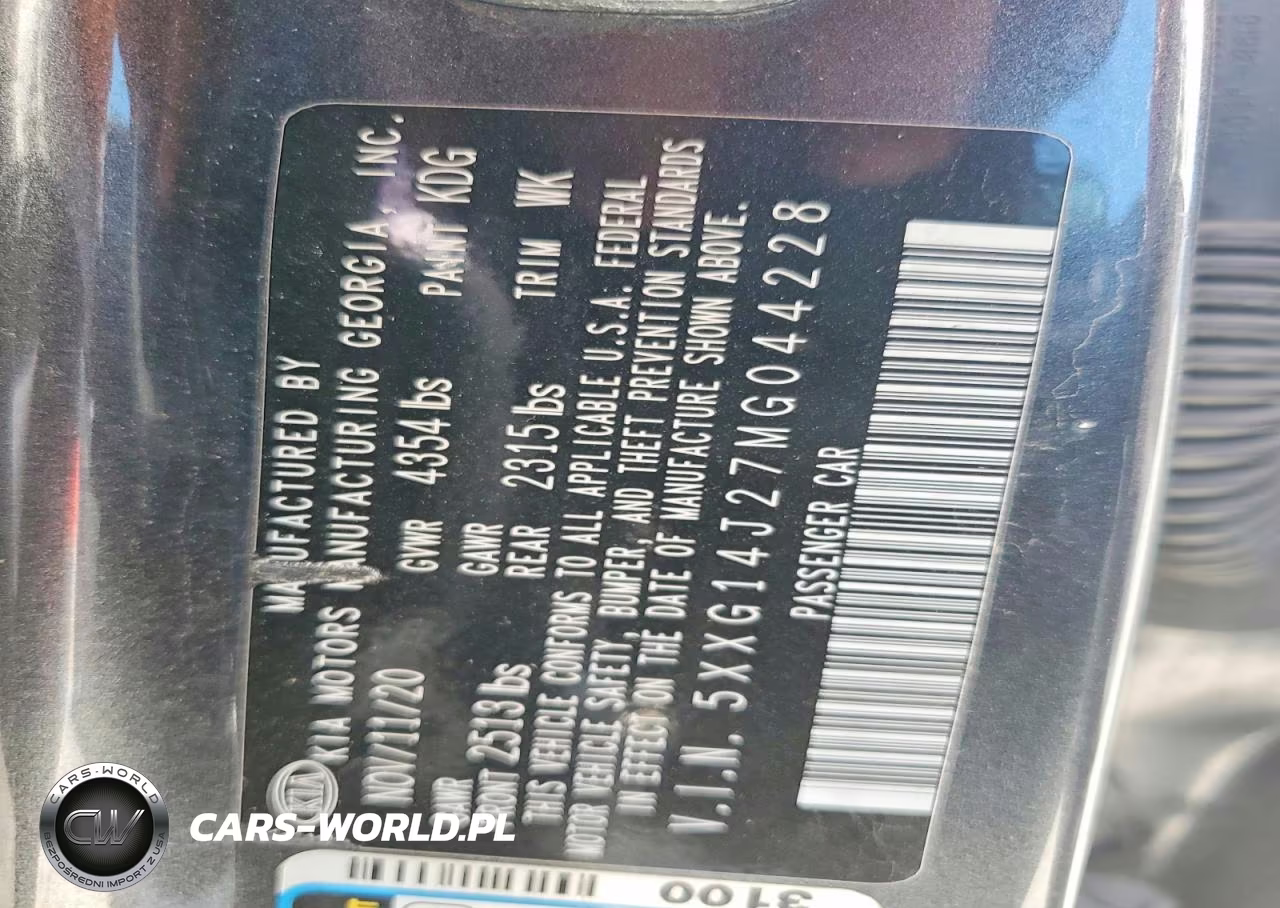 2021 Kia K5 Lxs VIN:5XXG14J27MG044228 - 12