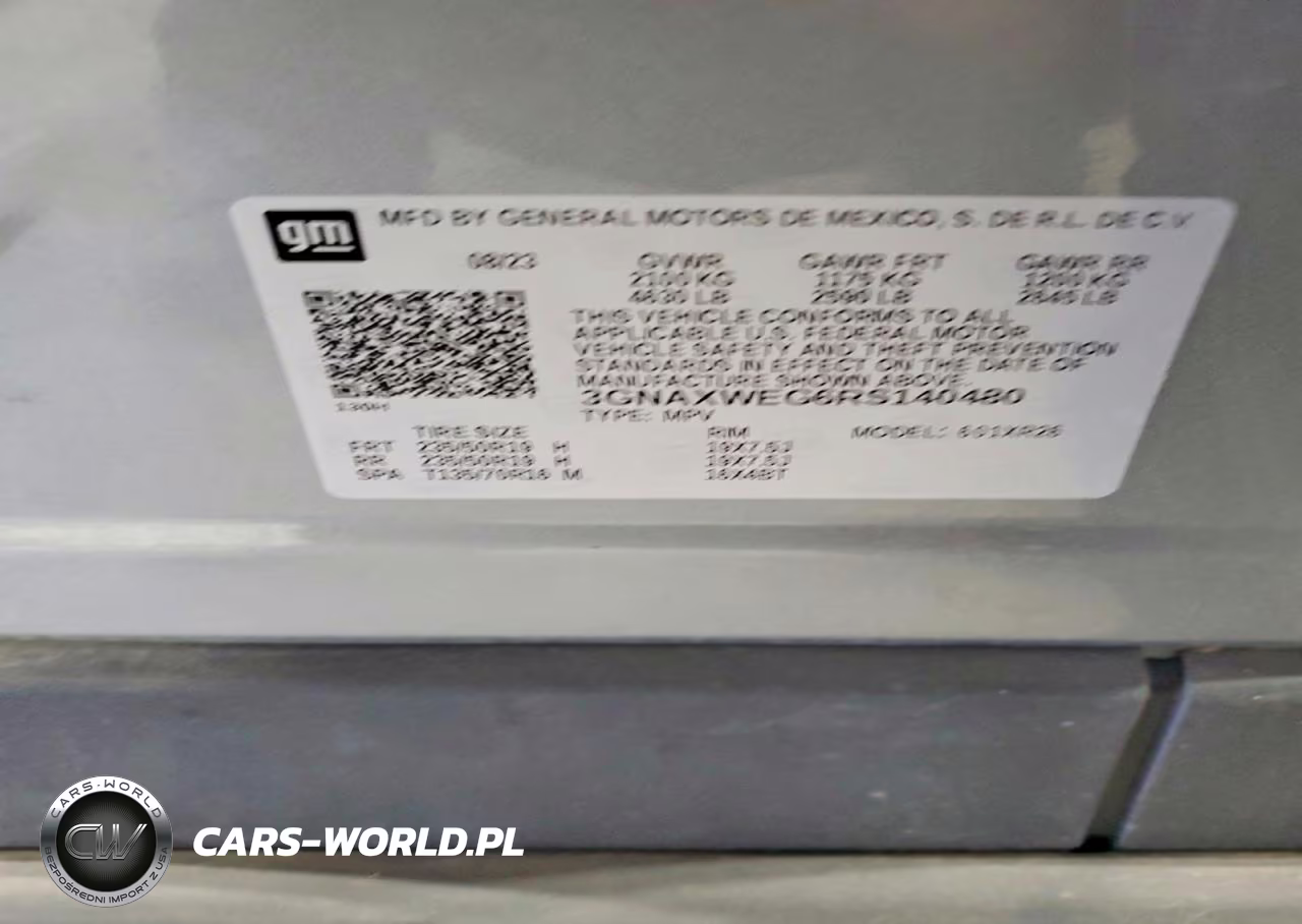 2024 Chevrolet Equinox Rs VIN:3GNAXWEG6RS140480 - 14