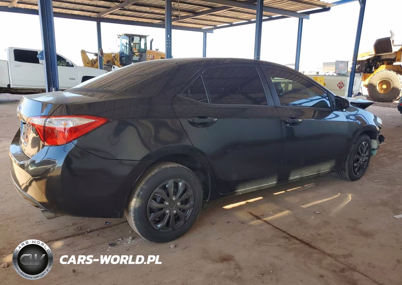 2014 Toyota Corolla L VIN:5YFBURHE7EP010491 - 3