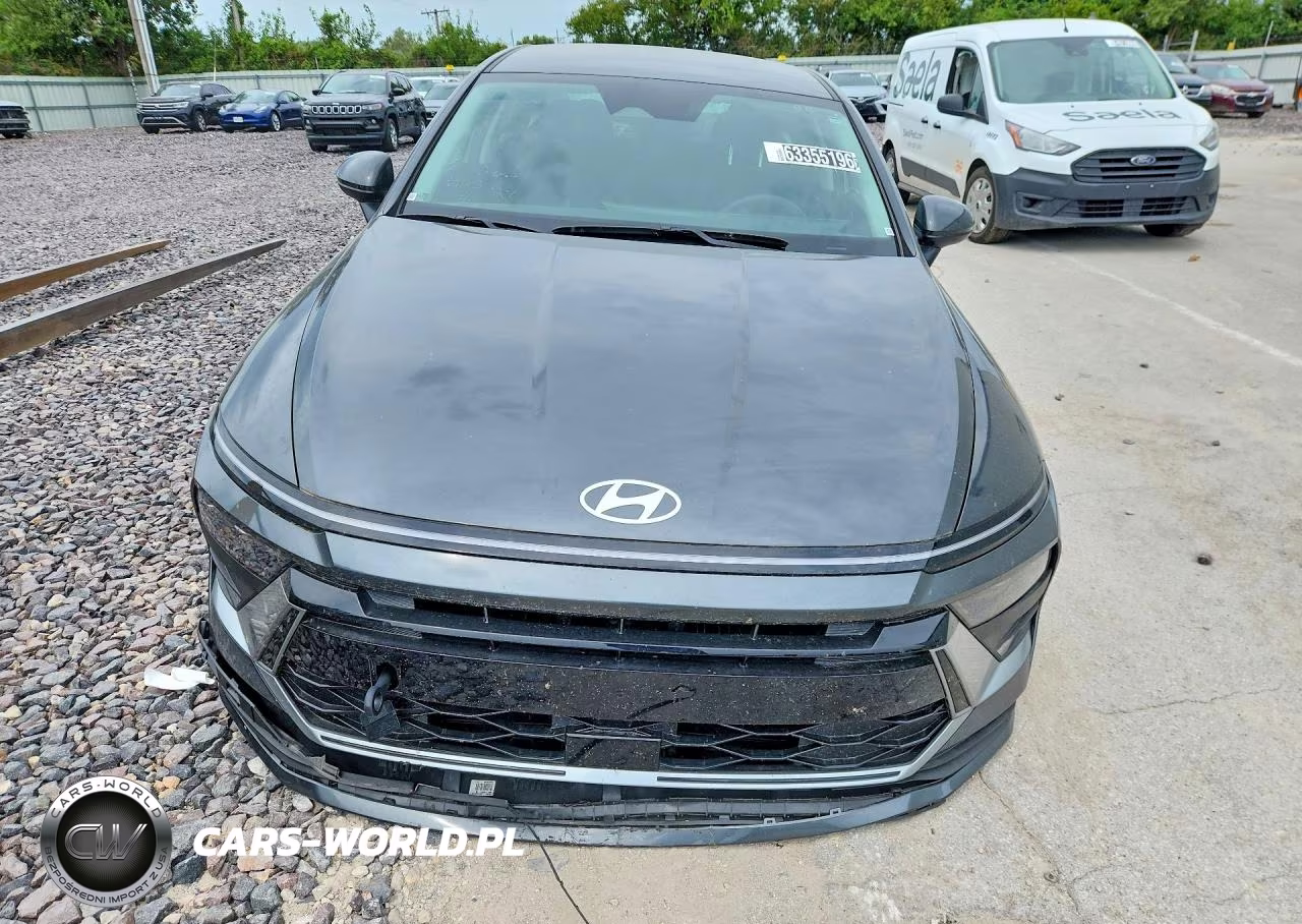 2026 Hyundai Sonata Hybrid Blue VIN:KMHL24JJ8TA158103 - 5