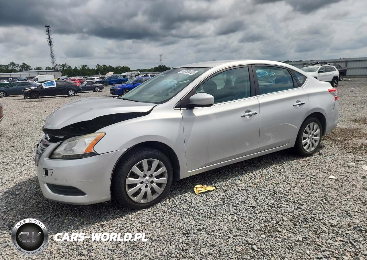 2013 Nissan Sentra Sv VIN:1N4AB7AP9DN905323 - 1
