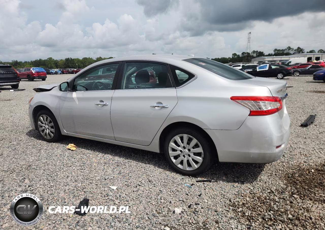 2013 Nissan Sentra Sv VIN:1N4AB7AP9DN905323 - 2