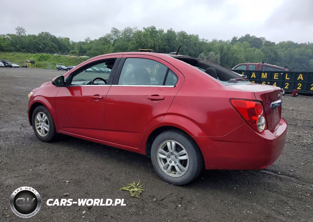2013 Chevrolet Sonic Lt VIN:1G1JC5SG6D4106818 - 2