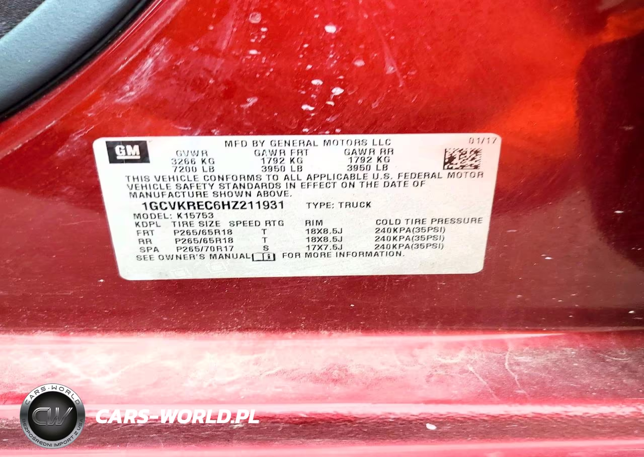 2017 Chevrolet Silverado K1500 Lt VIN:1GCVKREC6HZ211931 - 12