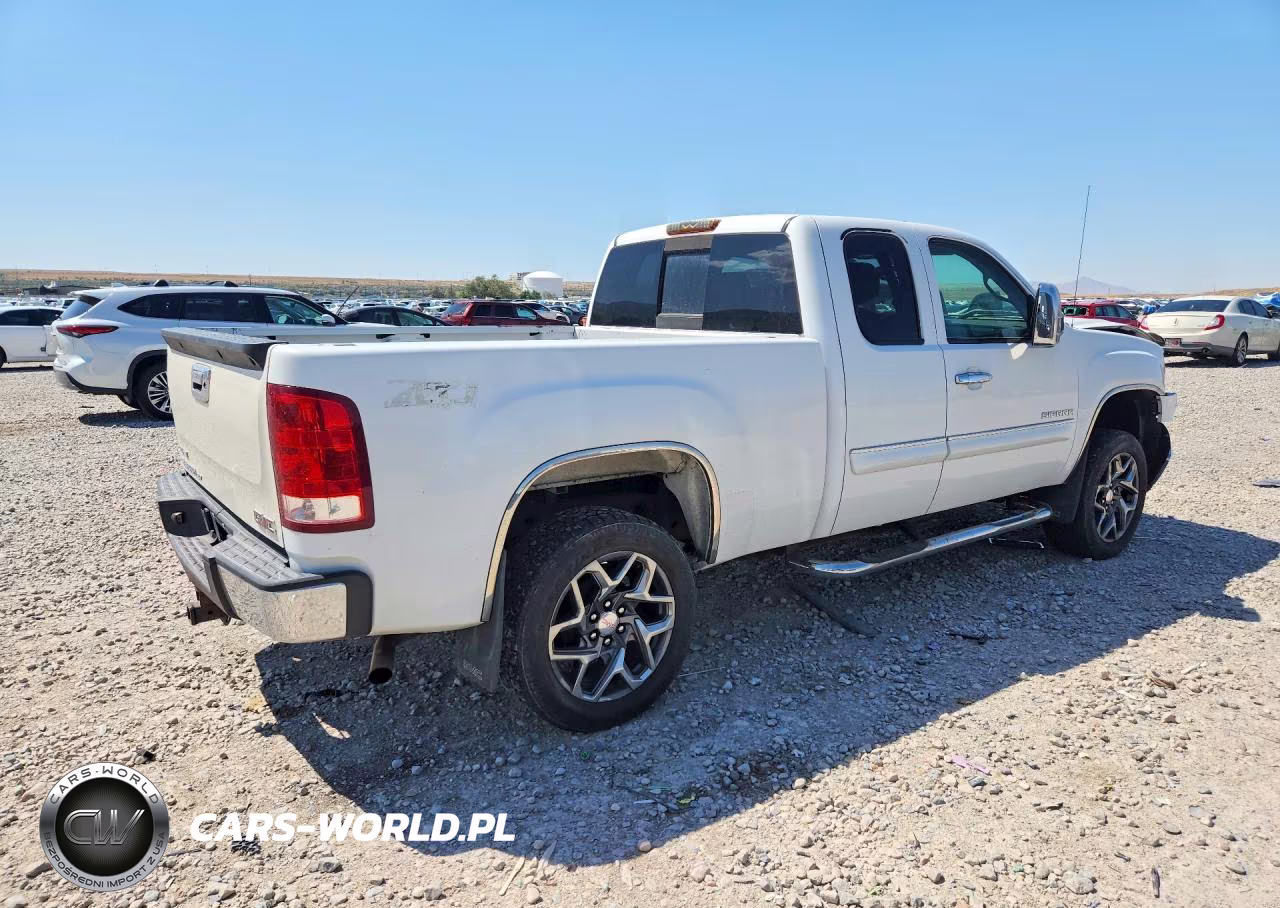 2010 GMC Sierra K1500 Sle VIN:1GTSKVE37AZ102654 - 3
