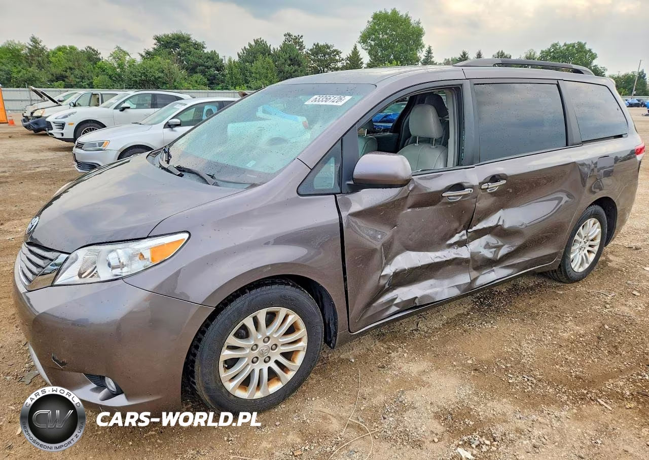 2013 Toyota Sienna Xle 8-Passenger VIN:5TDYK3DC5DS370883 - 1
