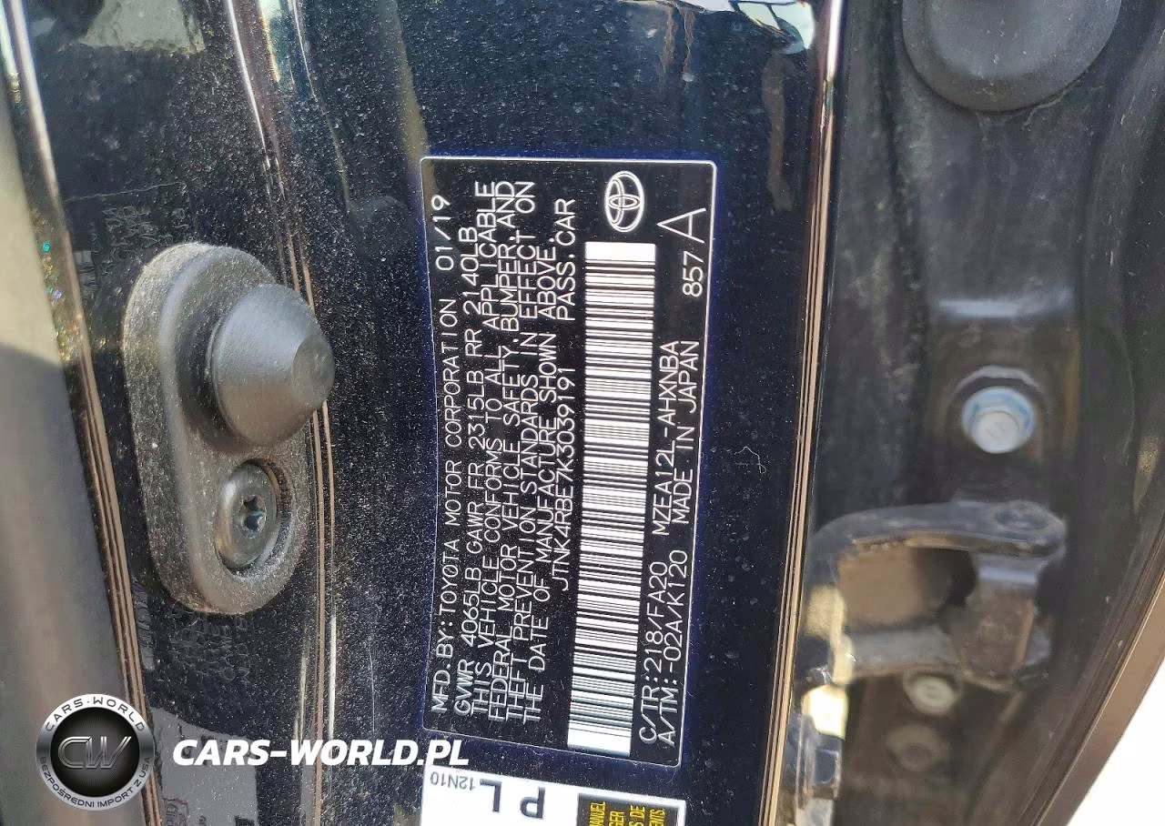 2019 Toyota Corolla Hatchback Se VIN:JTNK4RBE7K3039191 - 14