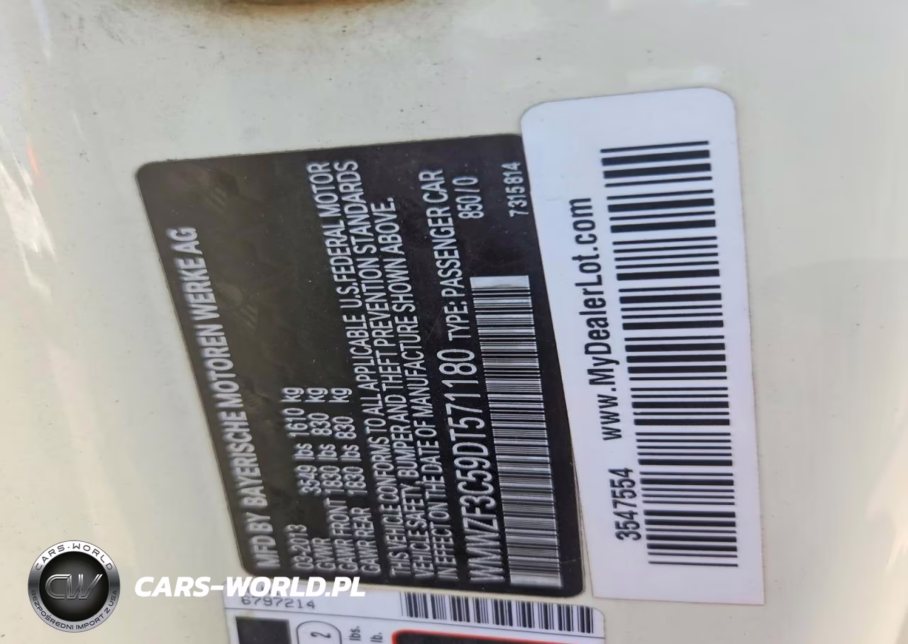 2013 Mini Cooper Clubman VIN:WMWZF3C59DT571180 - 13