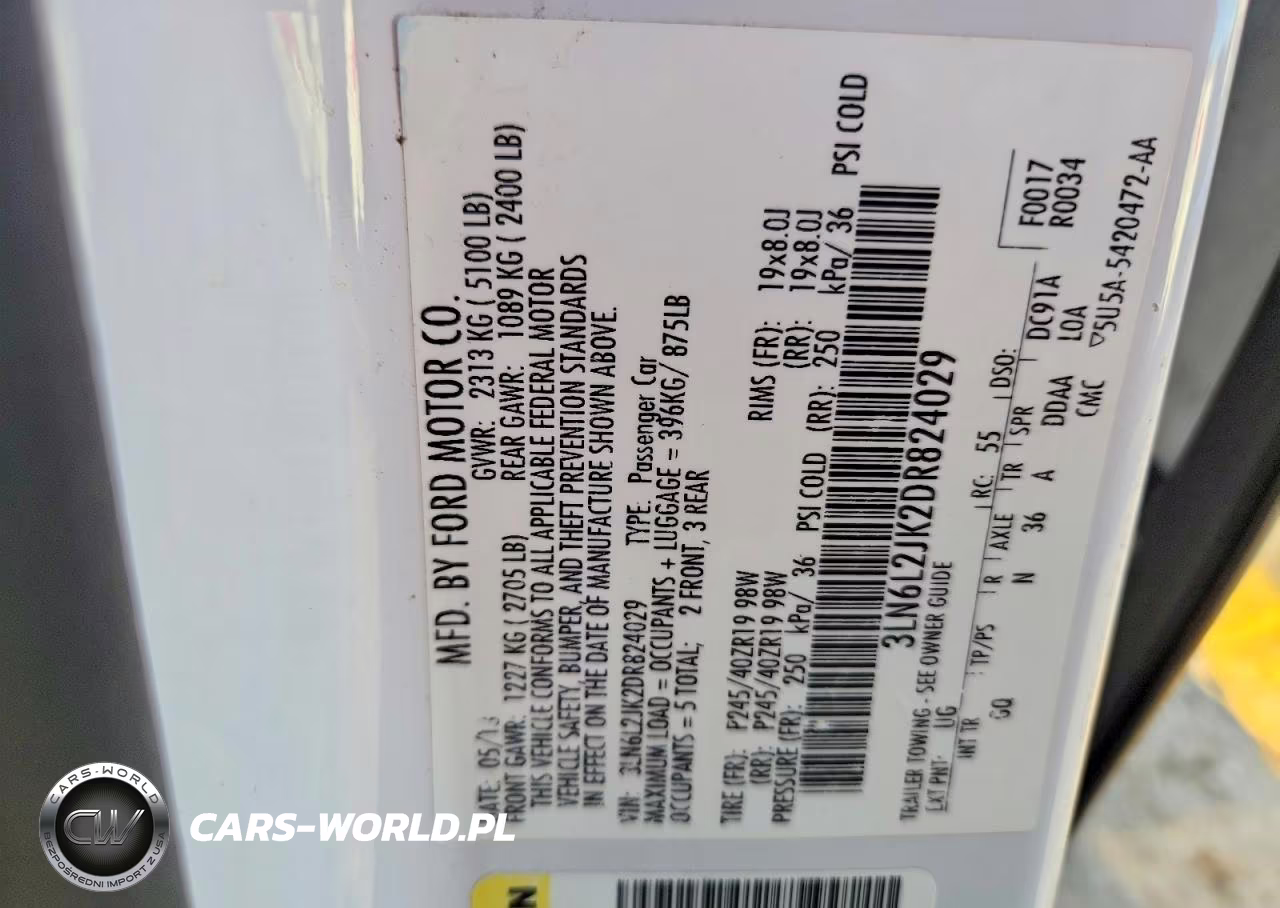 2013 Lincoln Mkz VIN:3LN6L2JK2DR824029 - 12