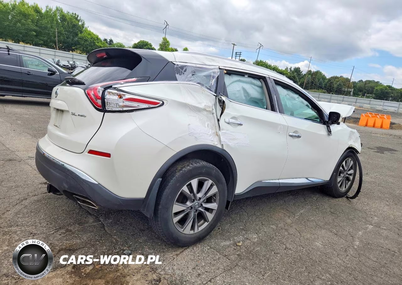2015 Nissan Murano Sl VIN:5N1AZ2MH2FN262972 - 3