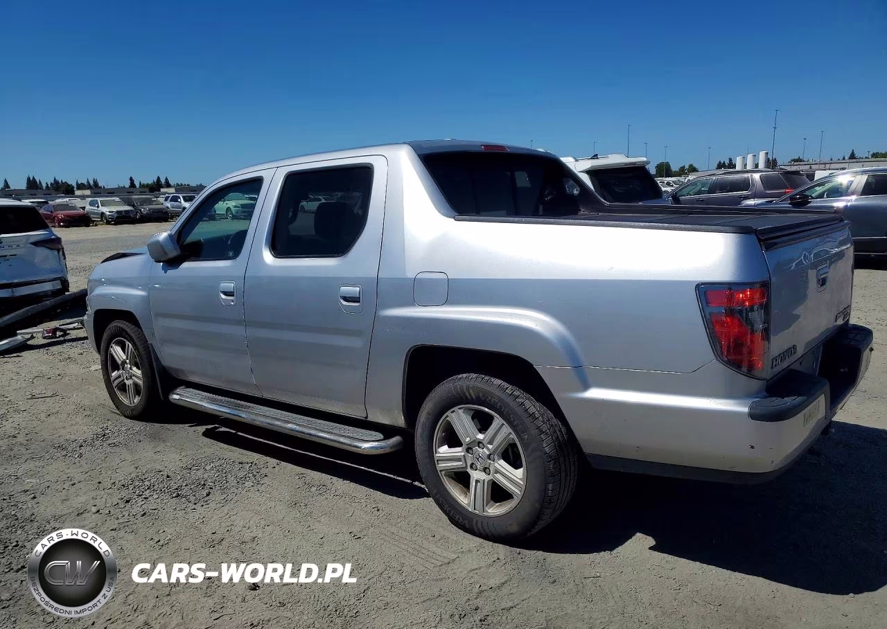 2012 Honda Ridgeline Rtl VIN:5FPYK1F50CB454574 - 2