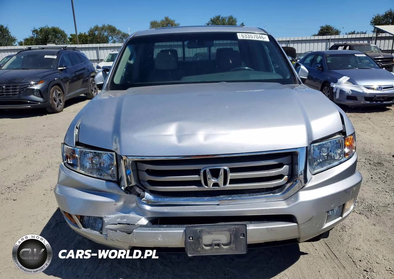 2012 Honda Ridgeline Rtl VIN:5FPYK1F50CB454574 - 5
