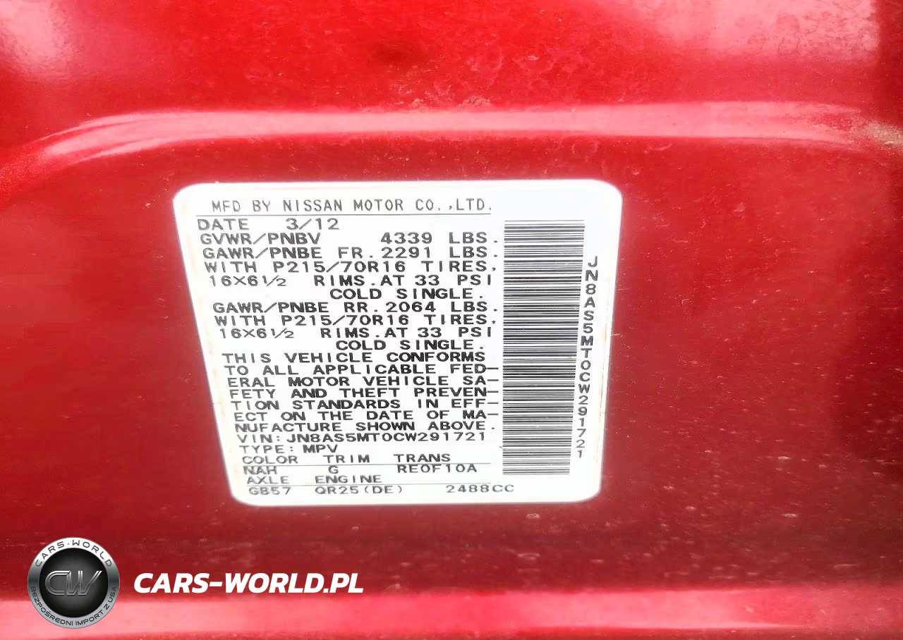 2012 Nissan Rogue S VIN:JN8AS5MT0CW291721 - 13