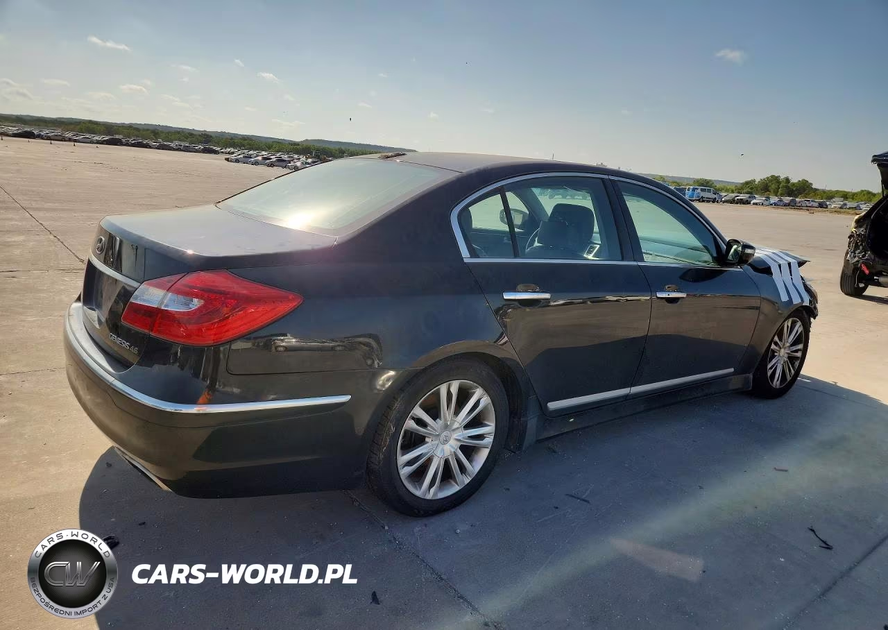 2012 Hyundai Genesis 4.6L VIN:KMHGC4DF0CU174784 - 3