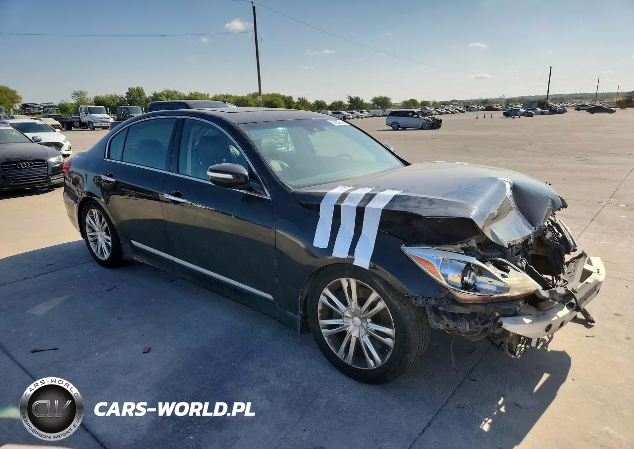 2012 Hyundai Genesis 4.6L VIN:KMHGC4DF0CU174784 - 4
