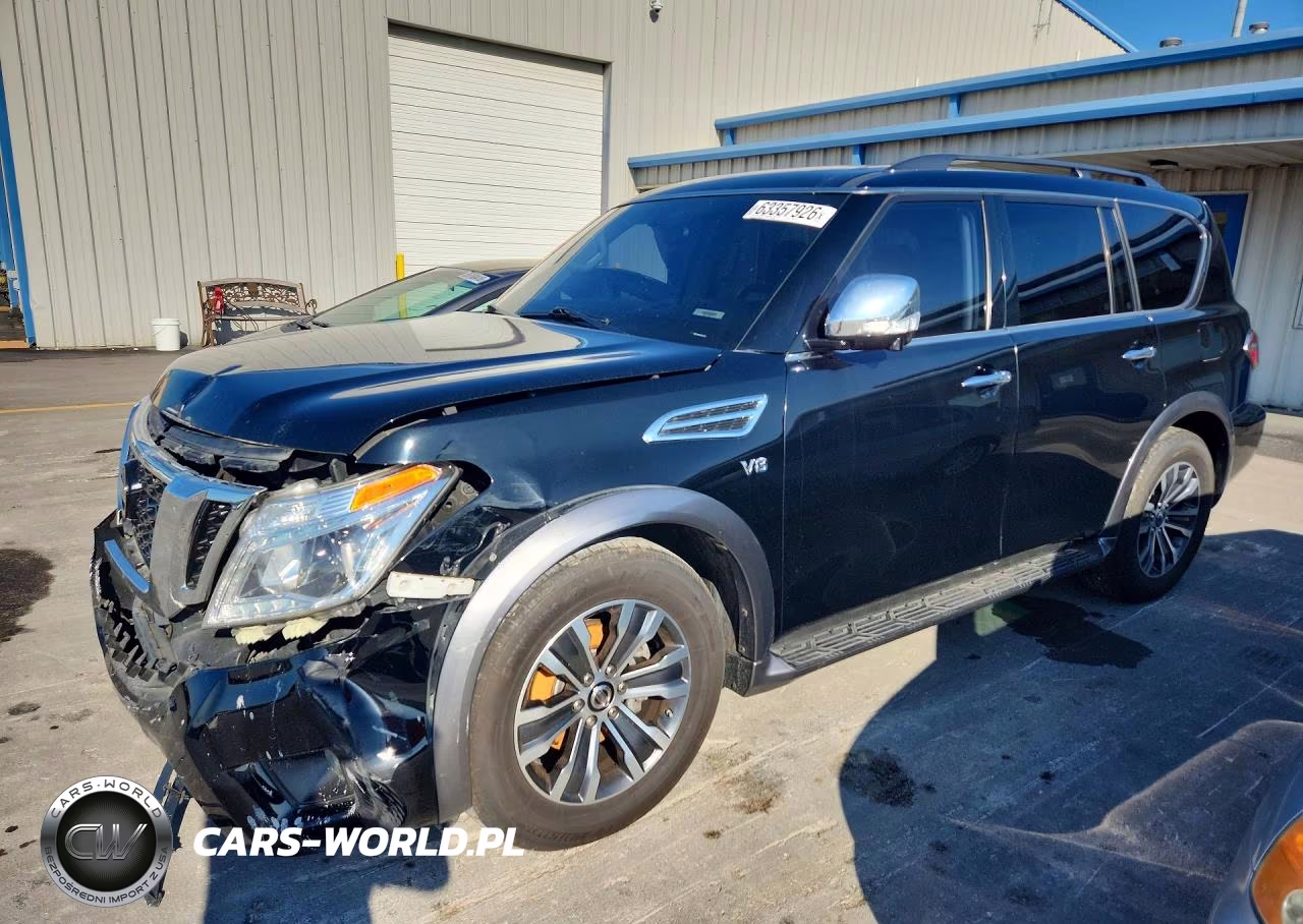 2019 Nissan Armada Sl VIN:JN8AY2NC3KX512409 - 1