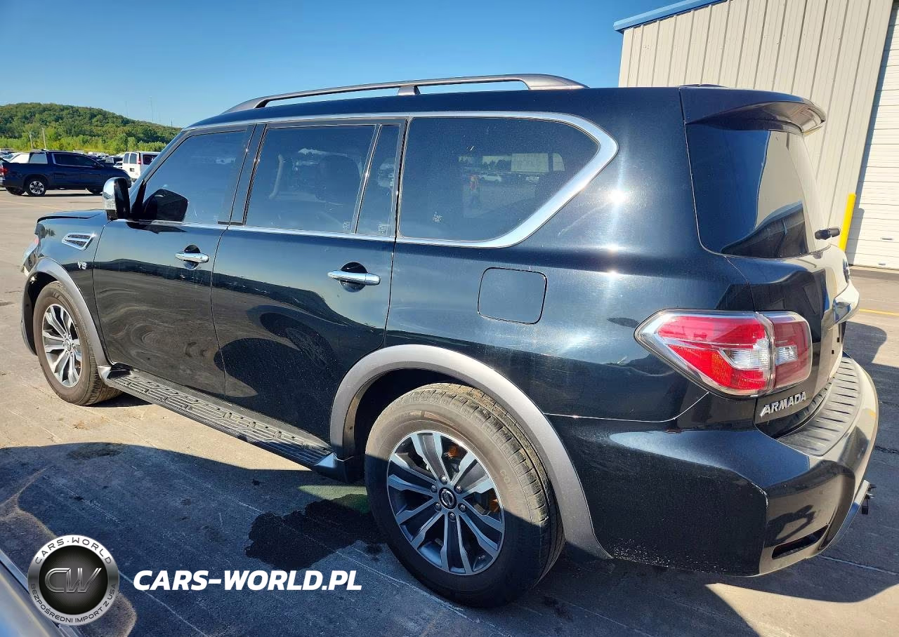 2019 Nissan Armada Sl VIN:JN8AY2NC3KX512409 - 2